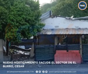 NUEVO HOSTIGAMIENTO SACUDE EL SECTOR DE EL BURRO, CESAR